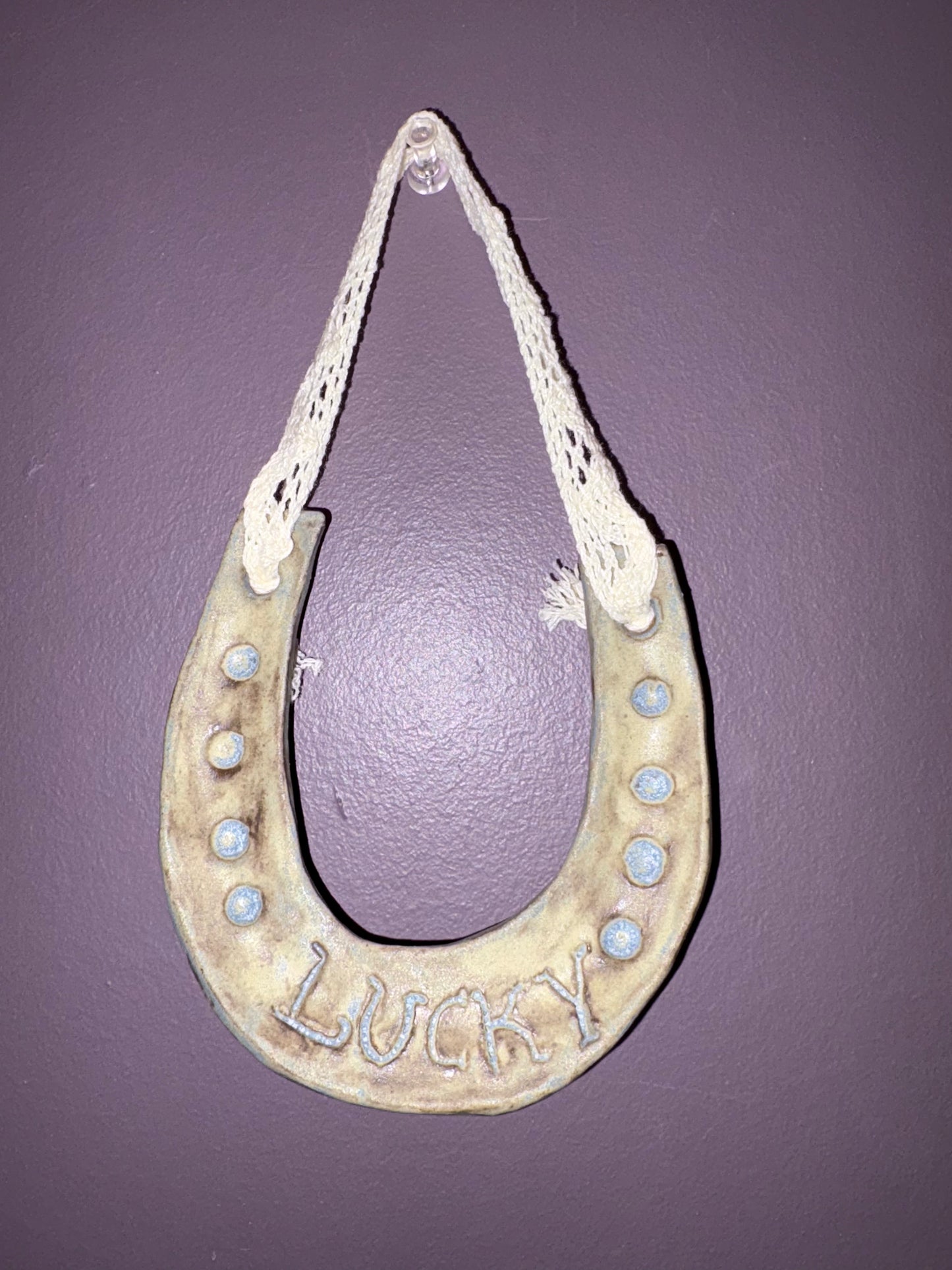 Lucky Horseshoe Wall Ornament