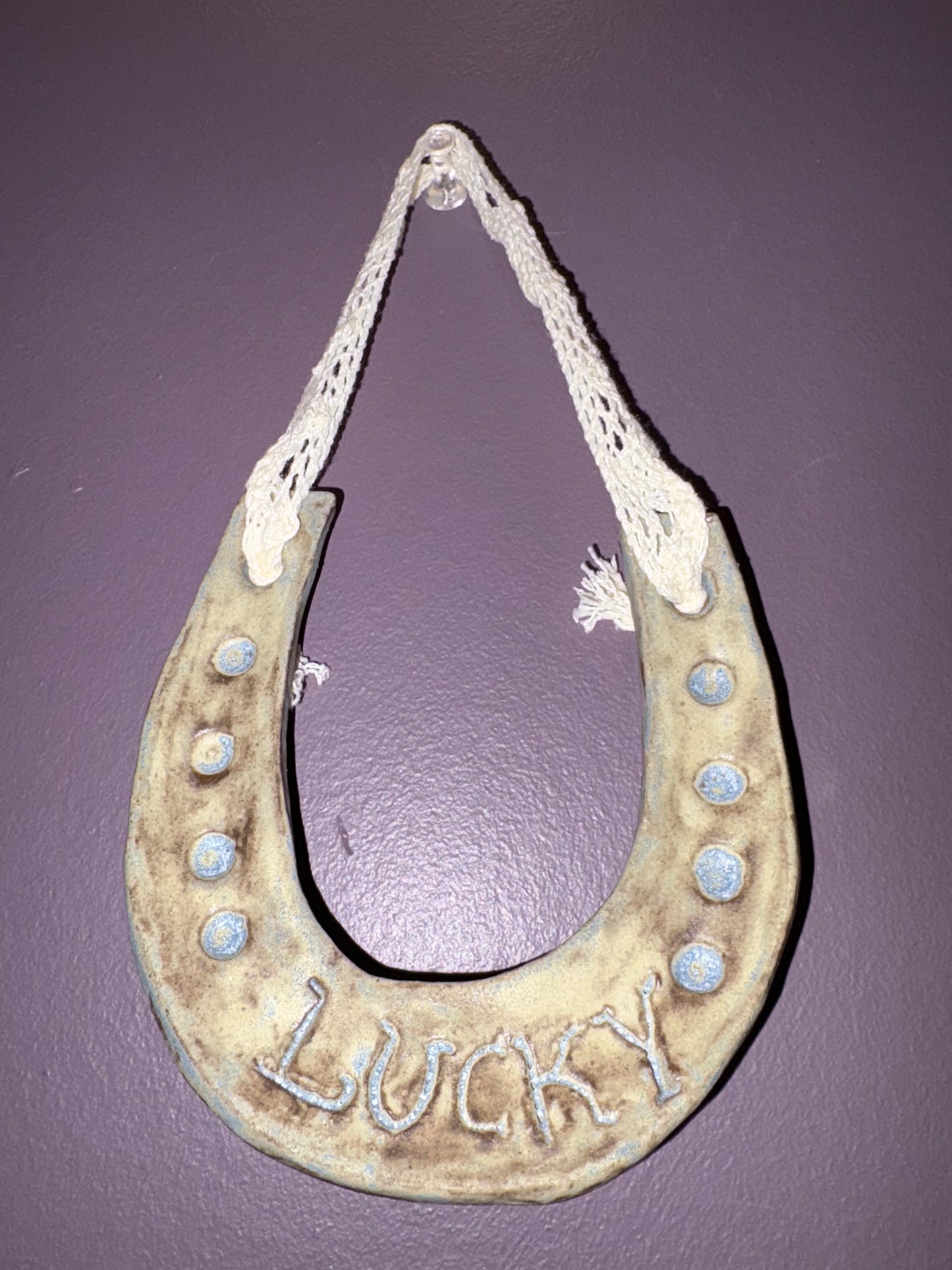 Lucky Horseshoe Wall Ornament