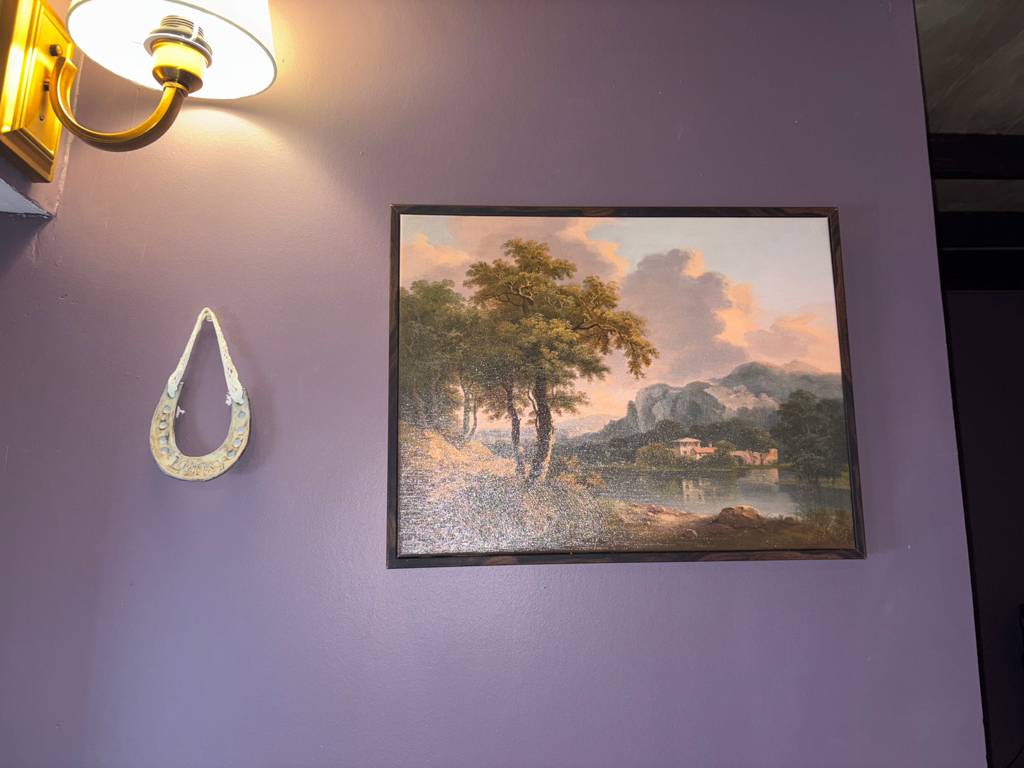 Lucky Horseshoe Wall Ornament