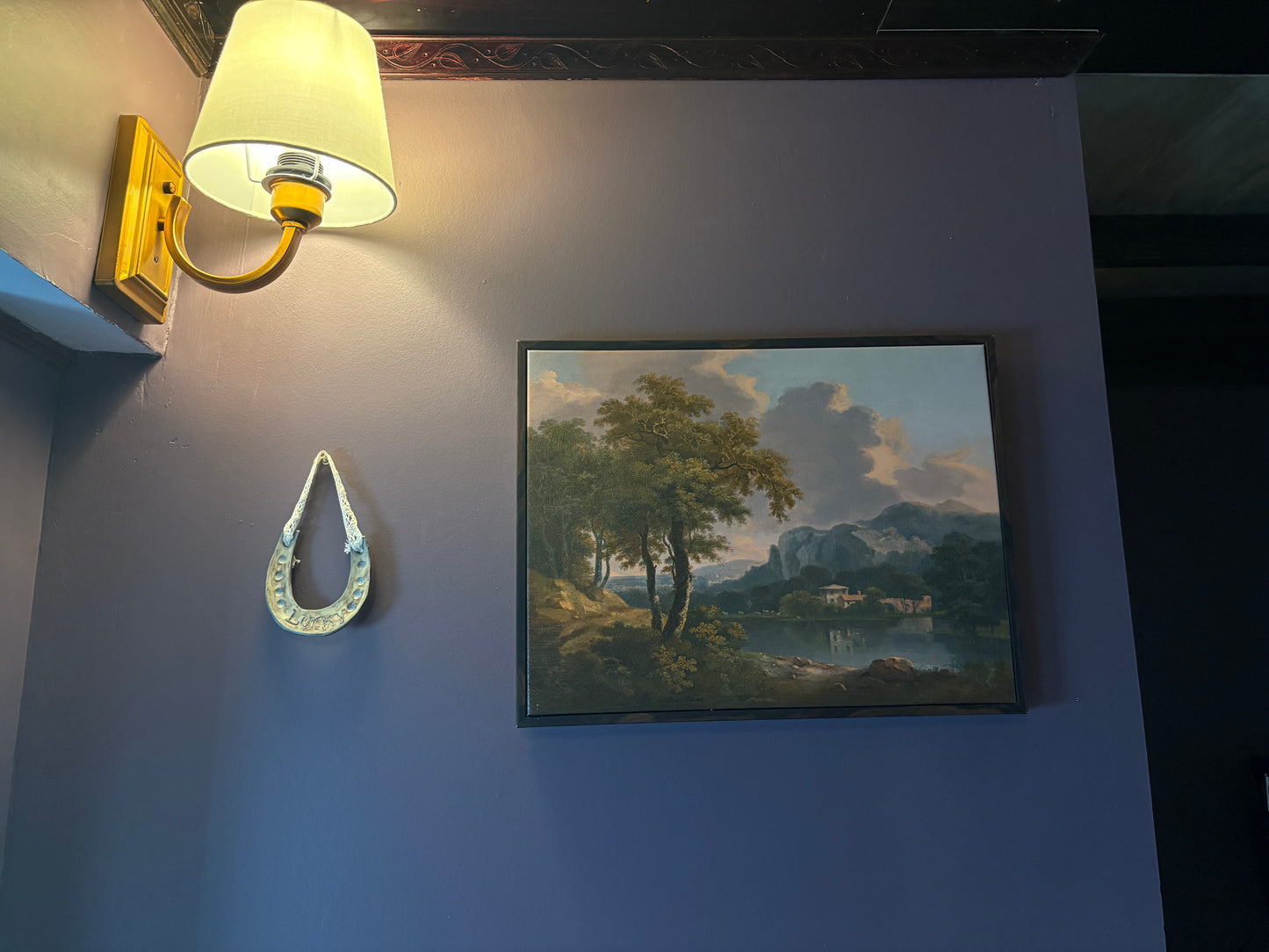 Lucky Horseshoe Wall Ornament